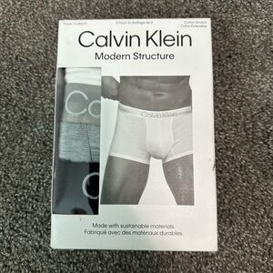 Calvin Klein / Modern Structure / 3 pack cotton stretch trunks